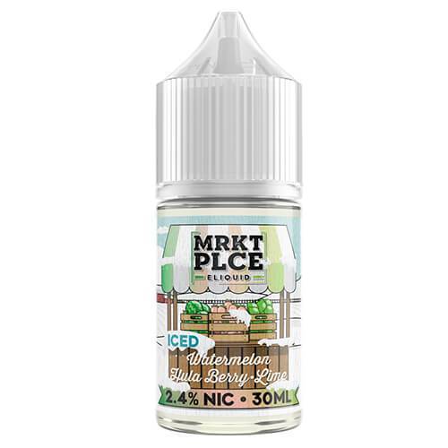 Iced Watermelon Hulaberry Lime by MRKT PLCE SALT 30ml bottle