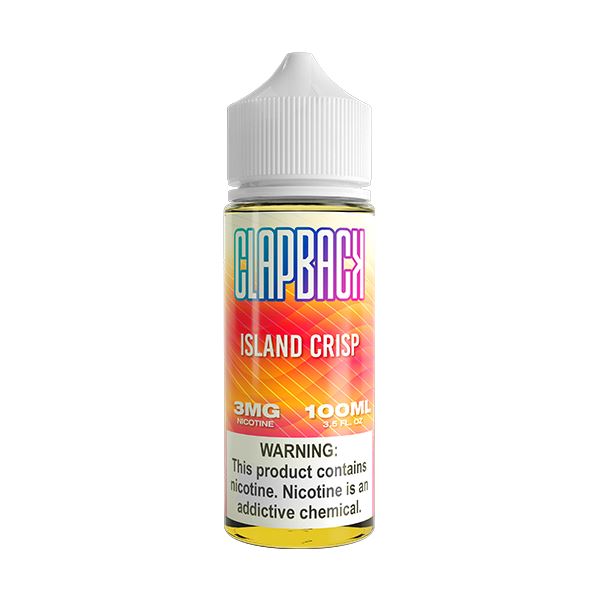 Island Crisp By Saveurvape Clap Back TF-Nic 100mL  Bottle