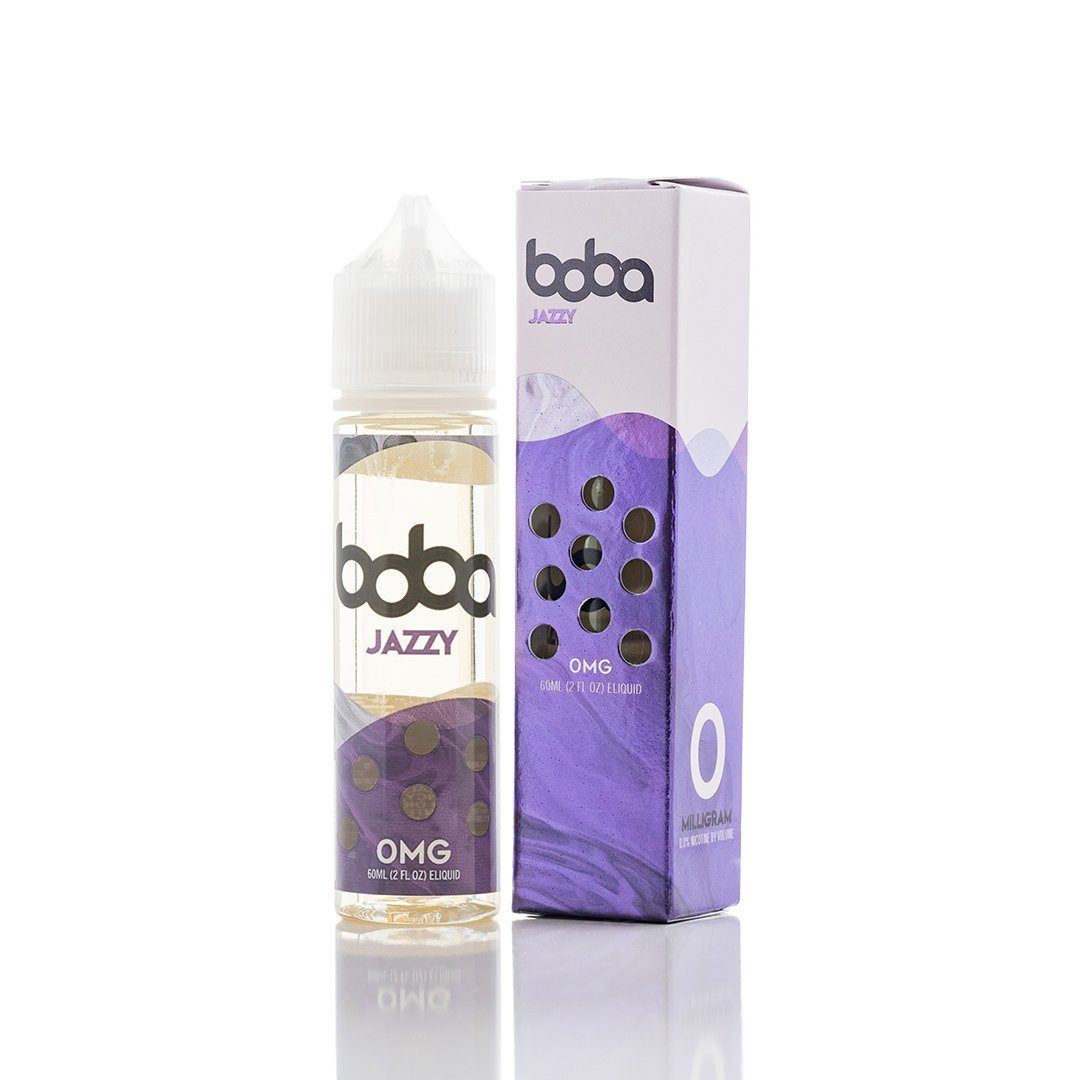 JAZZY BOBA | The Original Jazzy Boba 60ML eLiquid with packaging