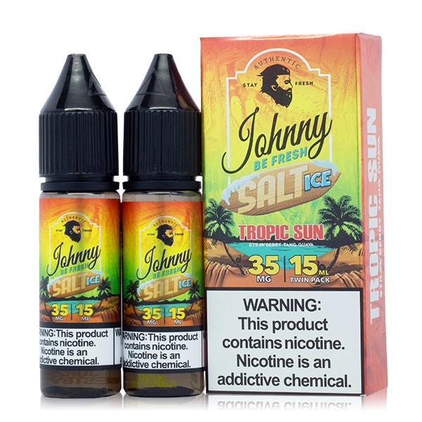 Tropic Sun Ice by Johnny Be Fresh Salt 30ml with packaging