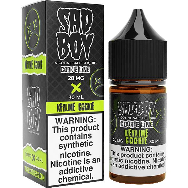 Key Lime Cookie Salt by Sadboy Salts 30ml with packaging