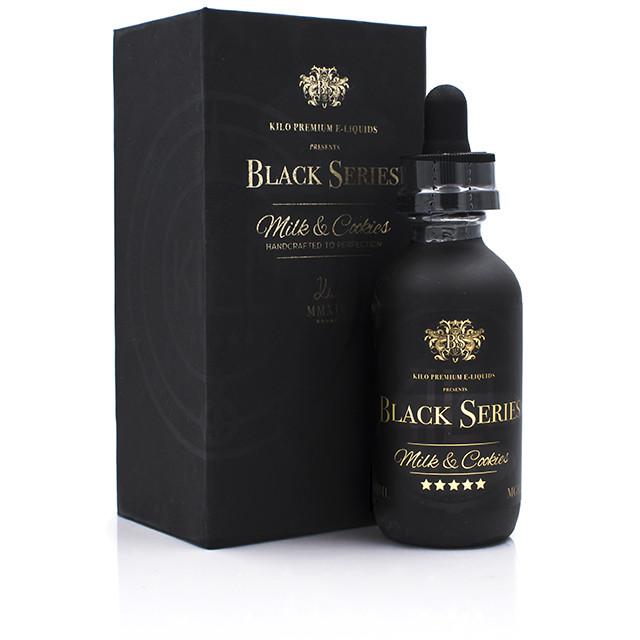 KILO BLACK SERIES | Milk & Cookies 100ML eLiquid with packaging