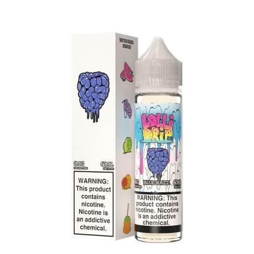 LOLLIDRIP | Blue Razz 60ML eLiquid with packaging