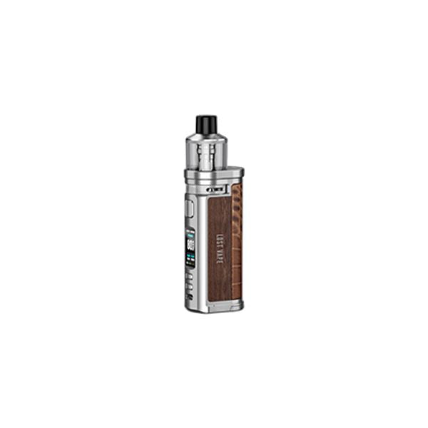 Lost Vape Centaurus Q80 Pod Mod stainless steel walnut wood