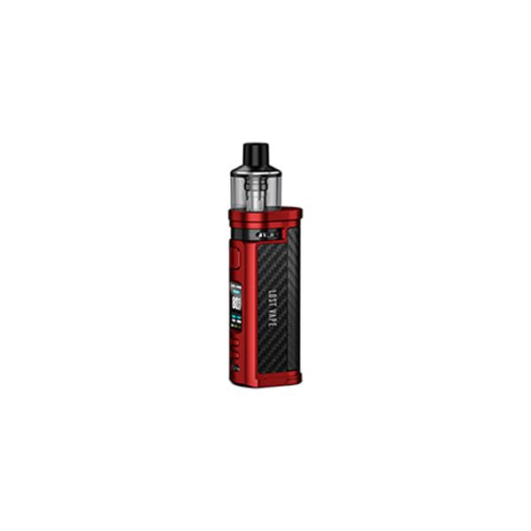 Lost Vape Centaurus Q80 Pod Mod Matt Red Carbon Fiber