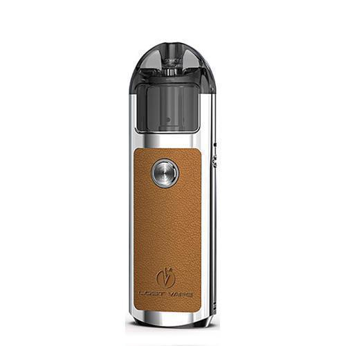 Lost Vape Lyra Pod Device Kit Silver Leather