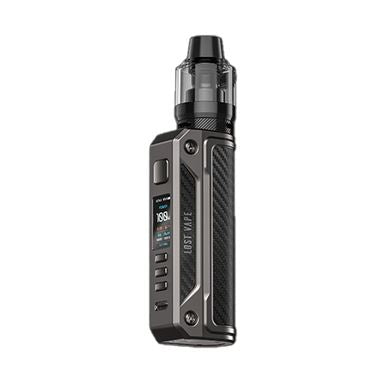 Lost Vape Thelema Solo 100W Kit - Gunmetal Carbon Fiber