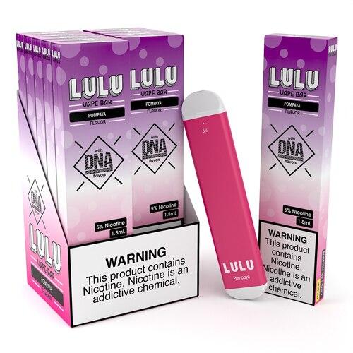 LULU | Disposables 5% Nicotine (Individual) pompaya with packaging