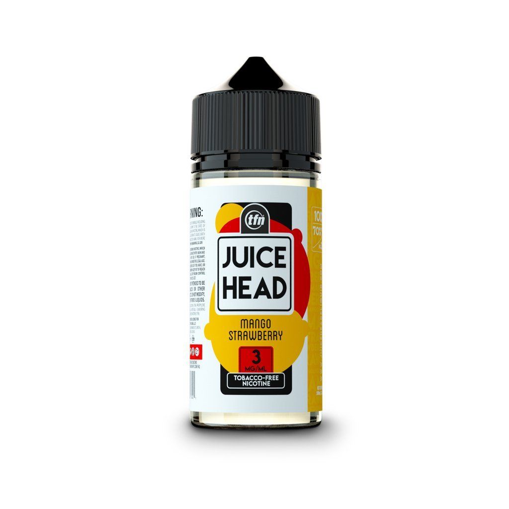 Mango Strawberry Freebase E-Juice by Juice Head 100mL Bottle