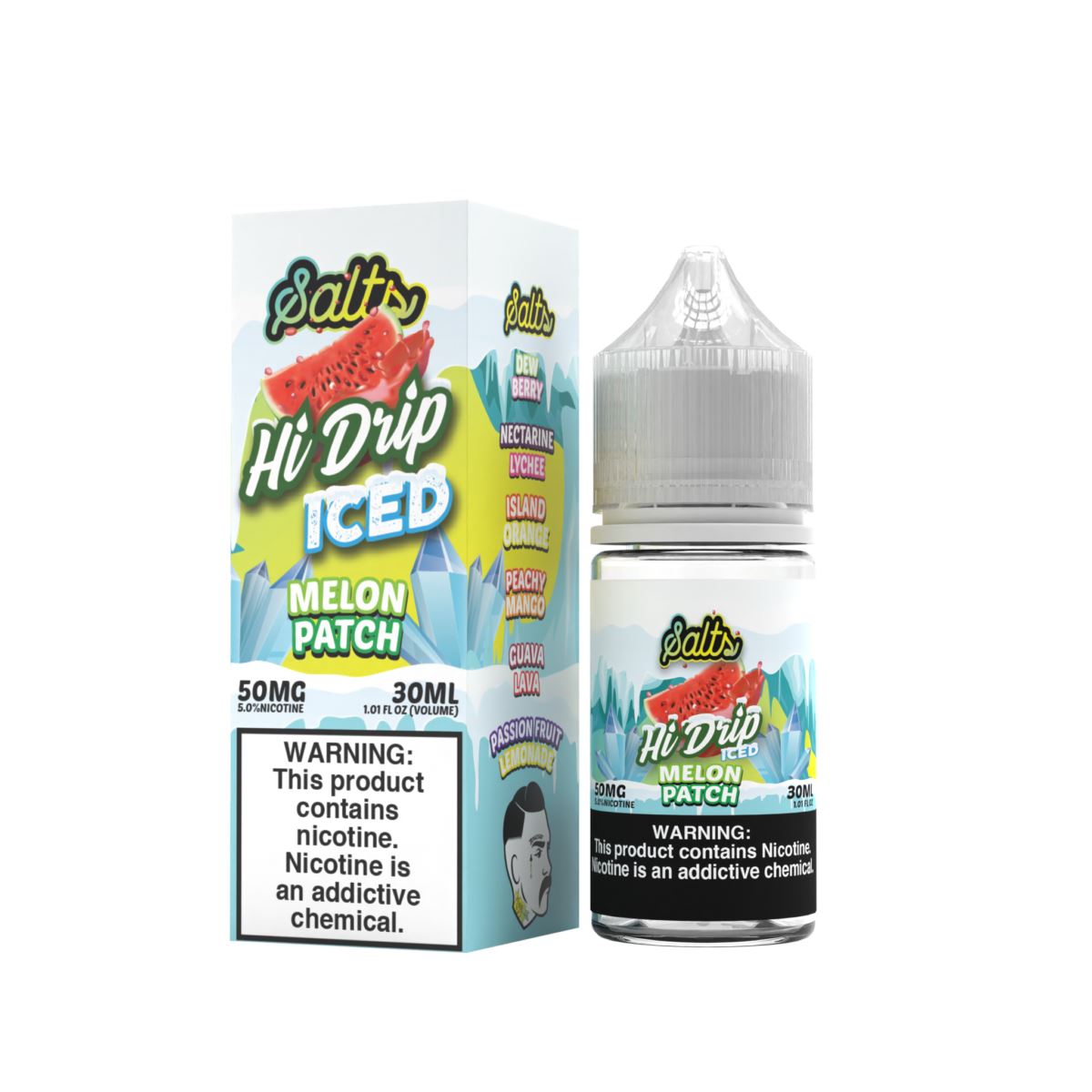 Melon Patch Iced by Hi-Drip Salts Series 30mL with Packaging