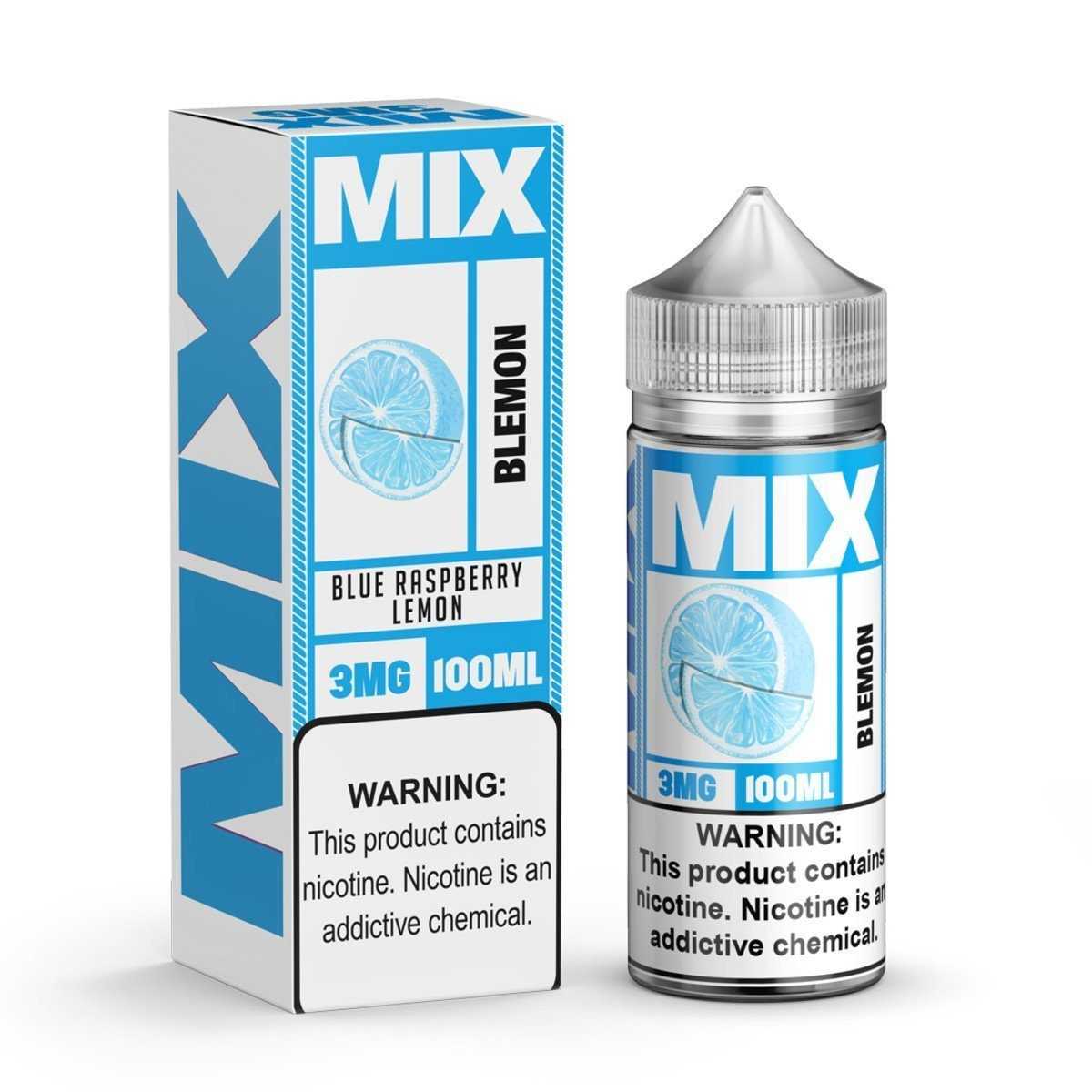 MIX | Blue Raspberry Lemon 100ML eLiquid with packaging