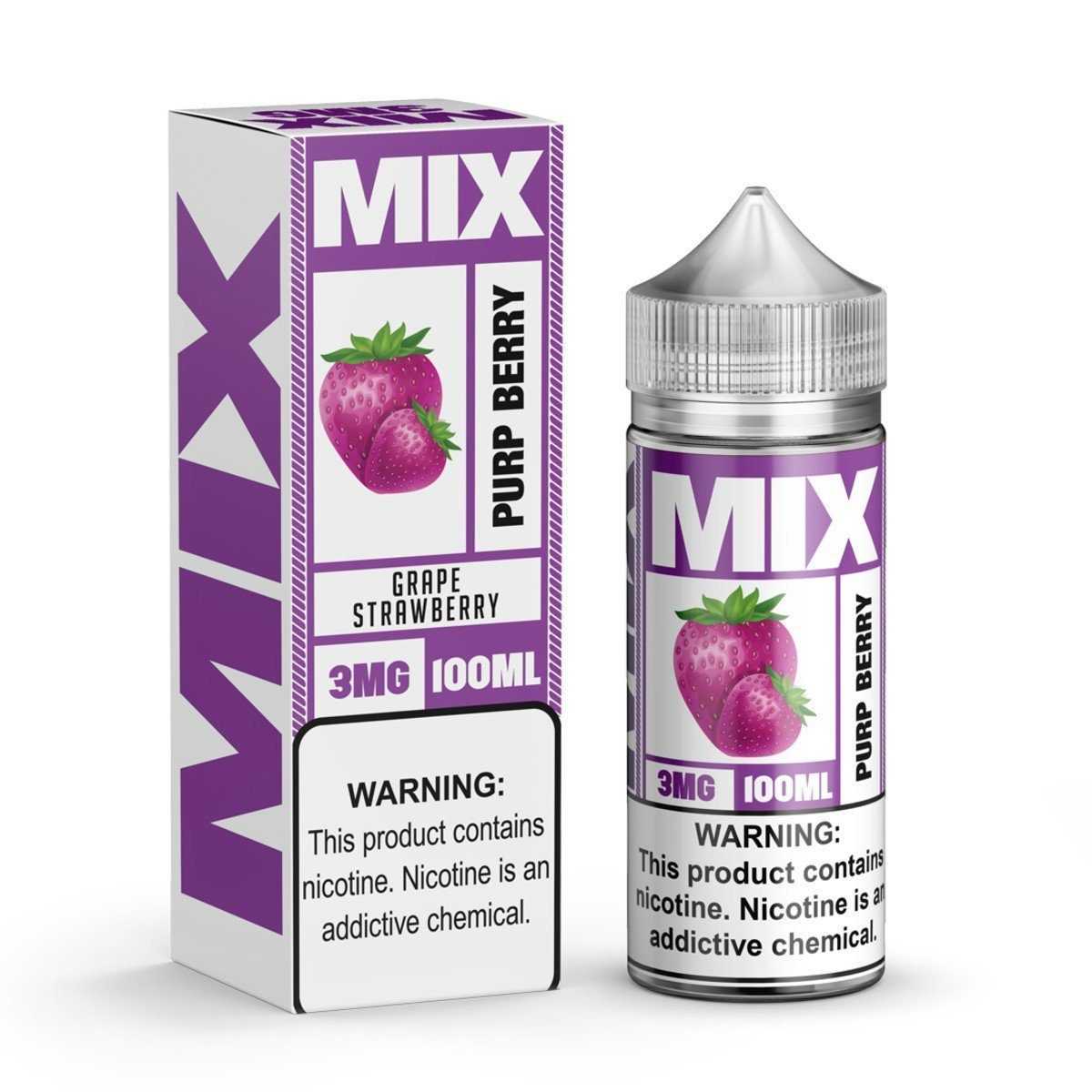 MIX | Purple Berry 100ML eLiquid with packaging