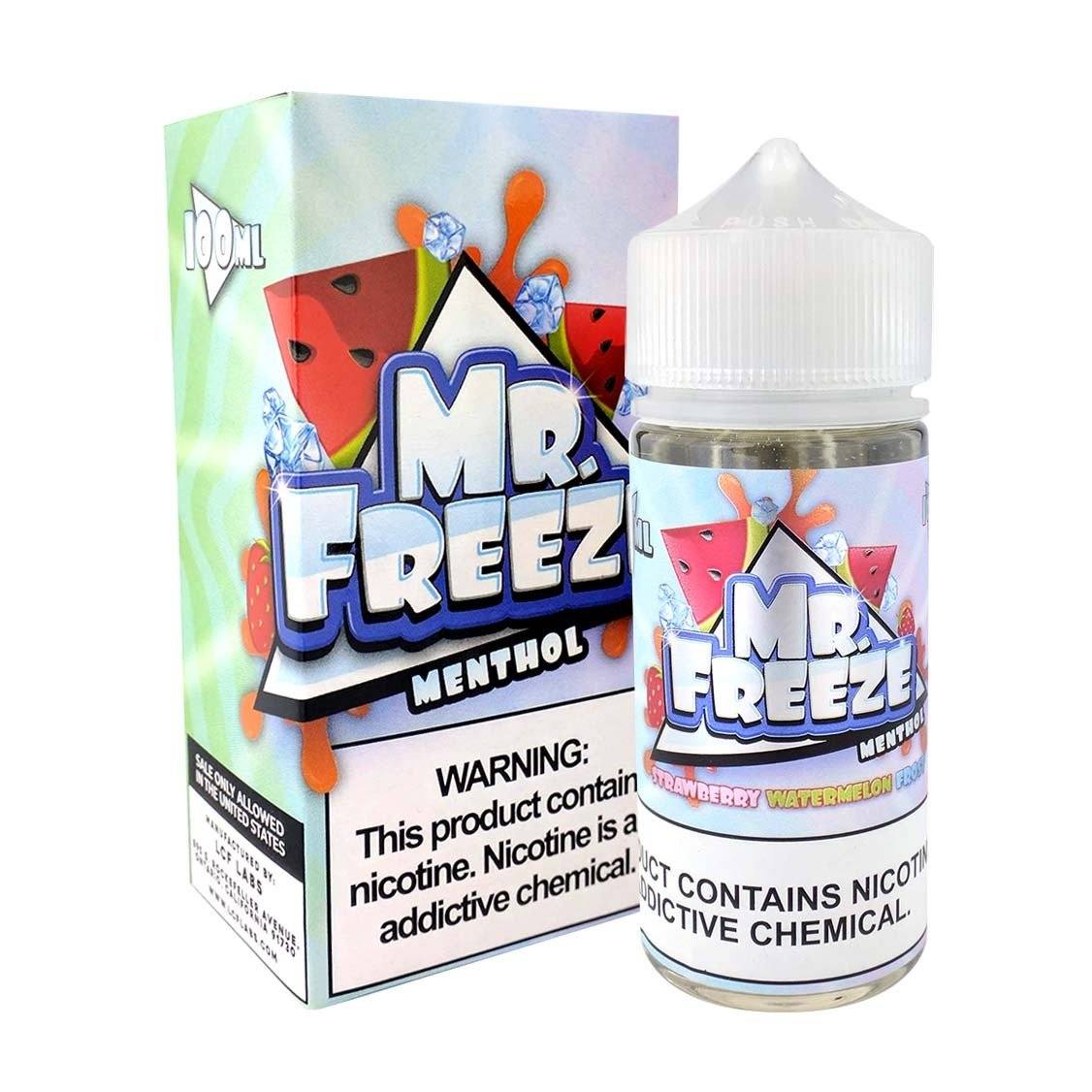 Strawberry Watermelon Frost by Mr. Freeze Menthol 100ml with packaging