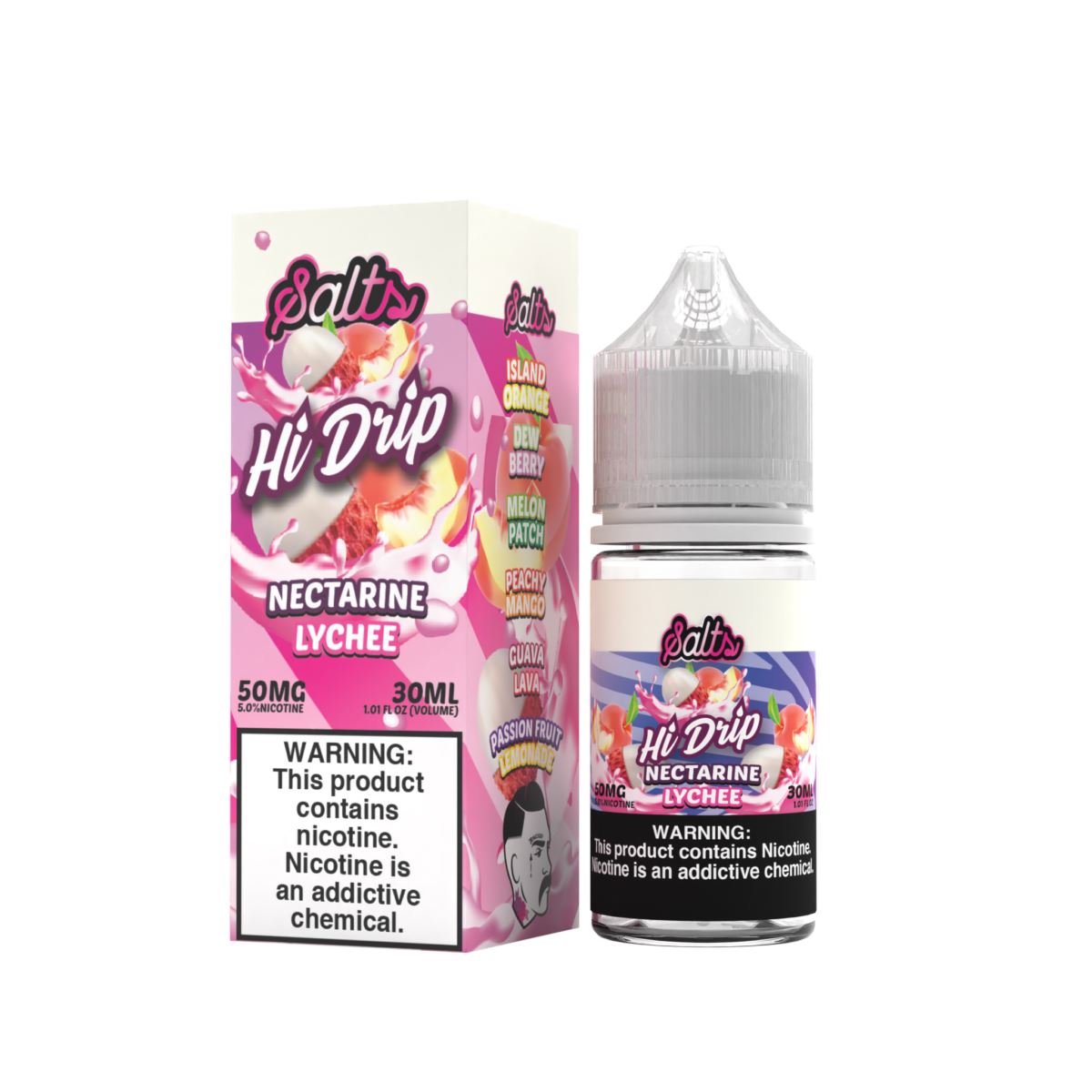 Nectarine Lychee by Hi-Drip Salts Series 30mL with Packaging