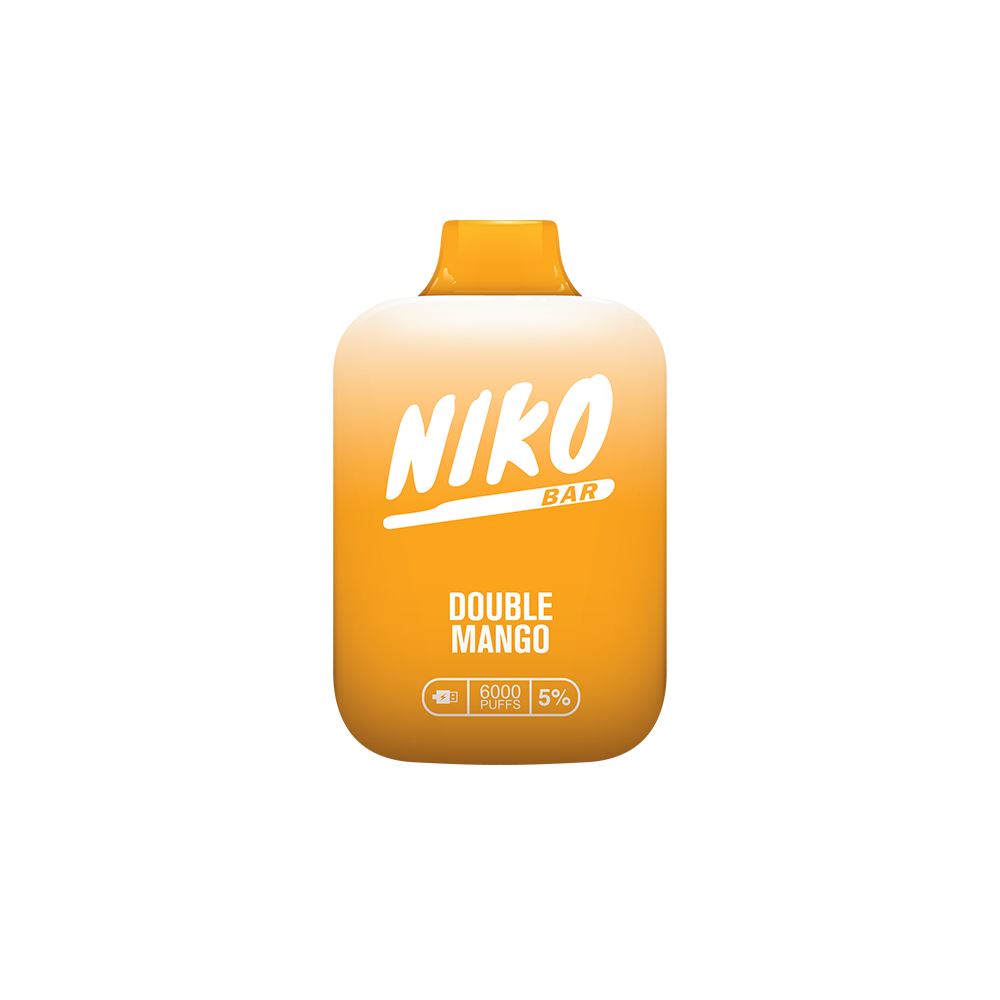 Niko Bar Disposable | 7000 Puffs | 15mL 50mg - Double Mango