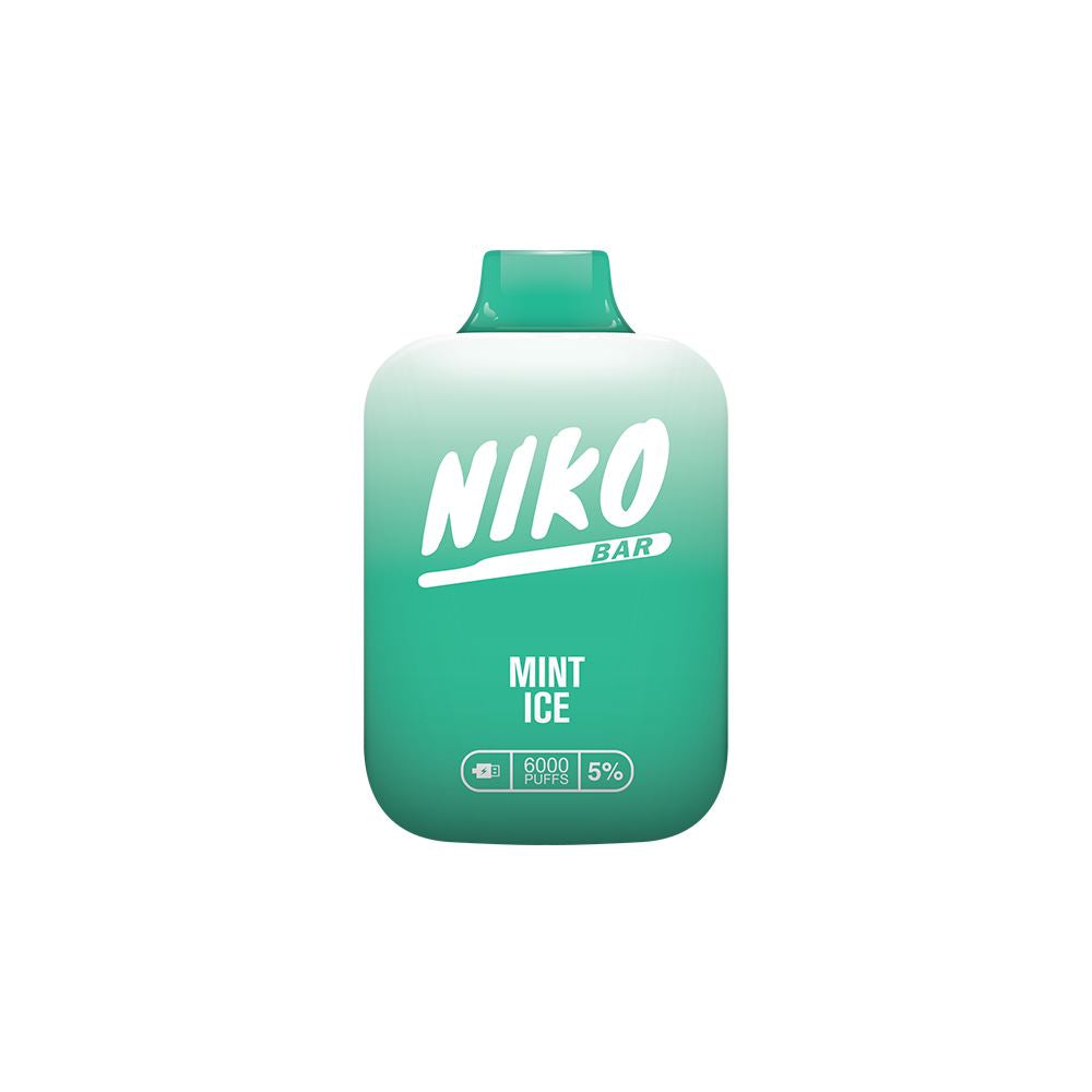 Niko Bar Disposable | 7000 Puffs | 15mL 50mg - Mint Ice