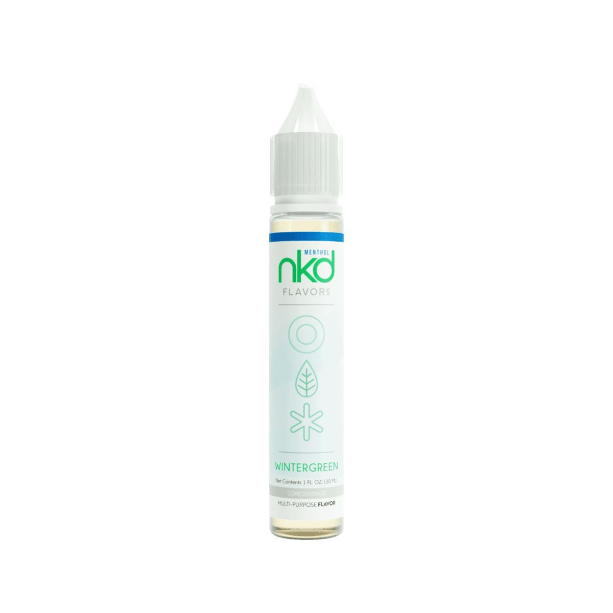 NKD Flavor Concentrate 30mL Bottle winter green menthol