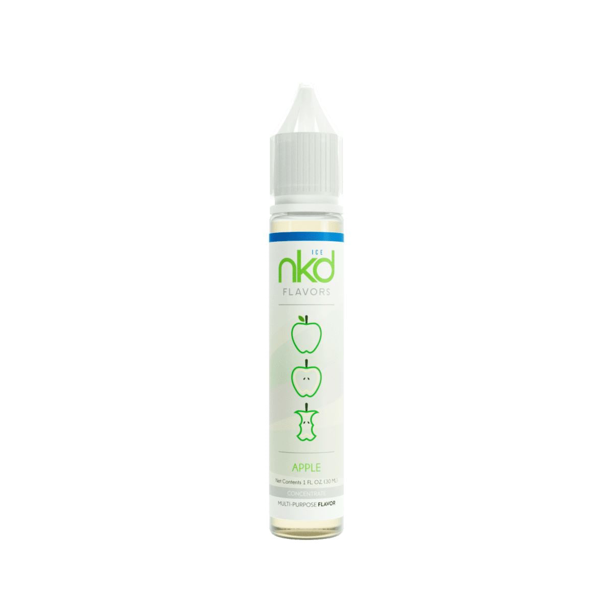 NKD Flavor Concentrate 30mL Bottle apple ice