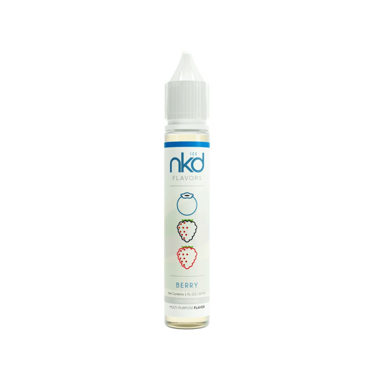 NKD Flavor Concentrate 30mL Bottle berry ice