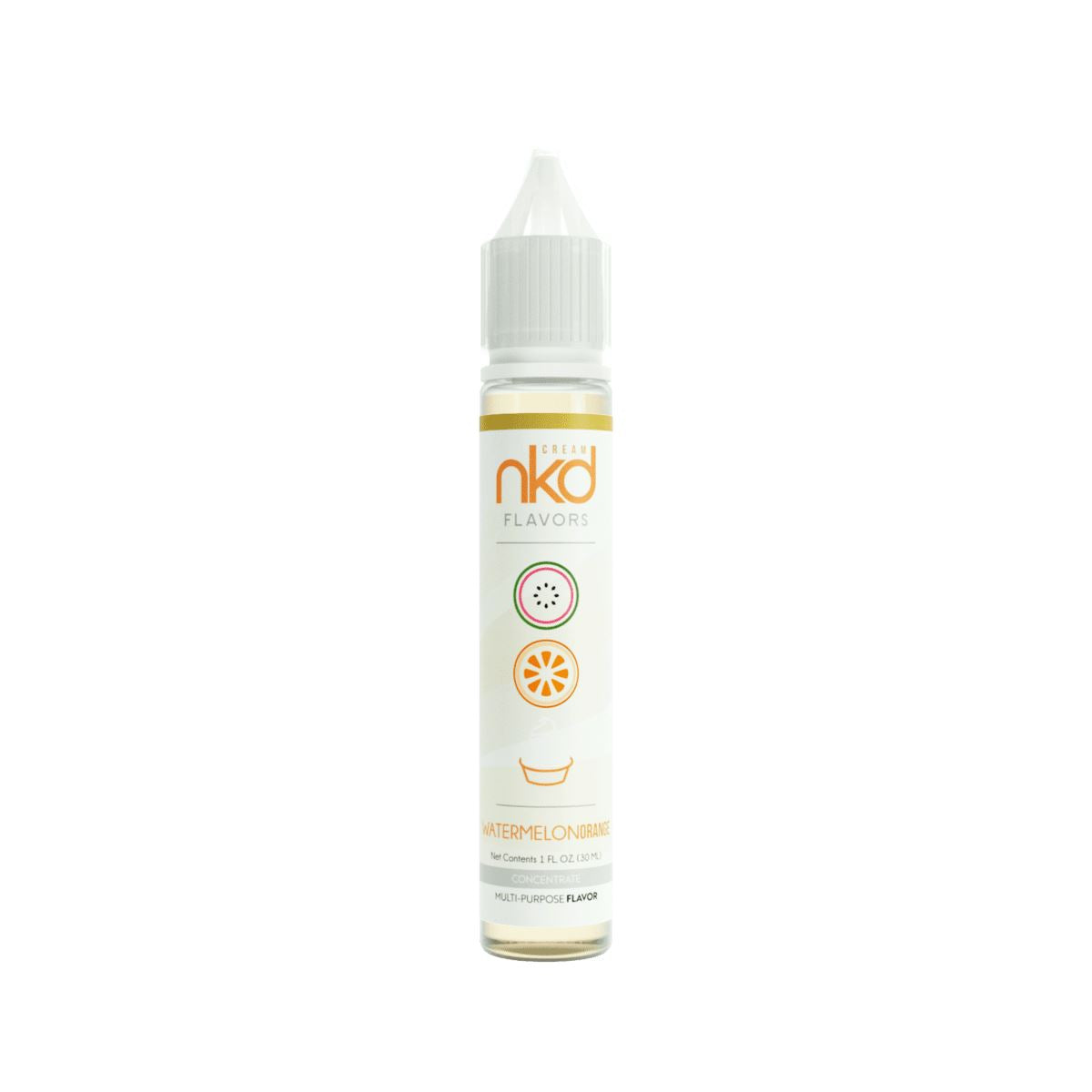 NKD Flavor Concentrate 30mL Bottle watermelon orange cream