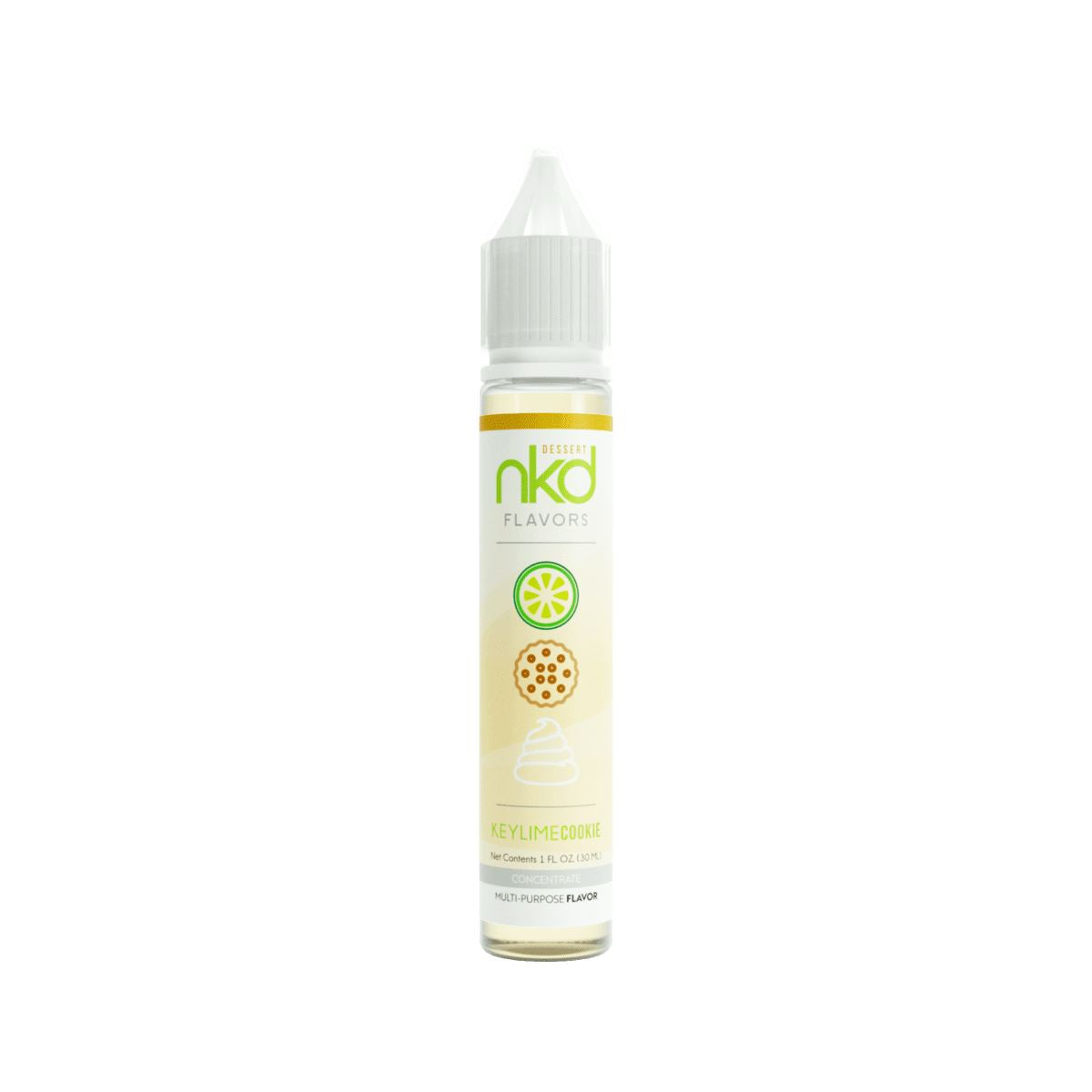 NKD Flavor Concentrate 30mL Bottle keylime cookie