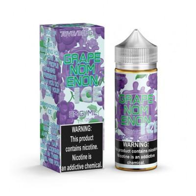  ICE Grapenomenon by Nomenon E-Liquid 120ml with packaging