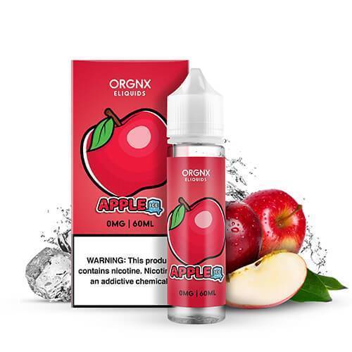 Apple Ice by ORGNX TFN Series 60ml with packaging