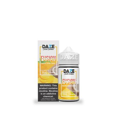 Pineapple Coconut Banana by 7Daze Fusion Salt 30mL with Packaging