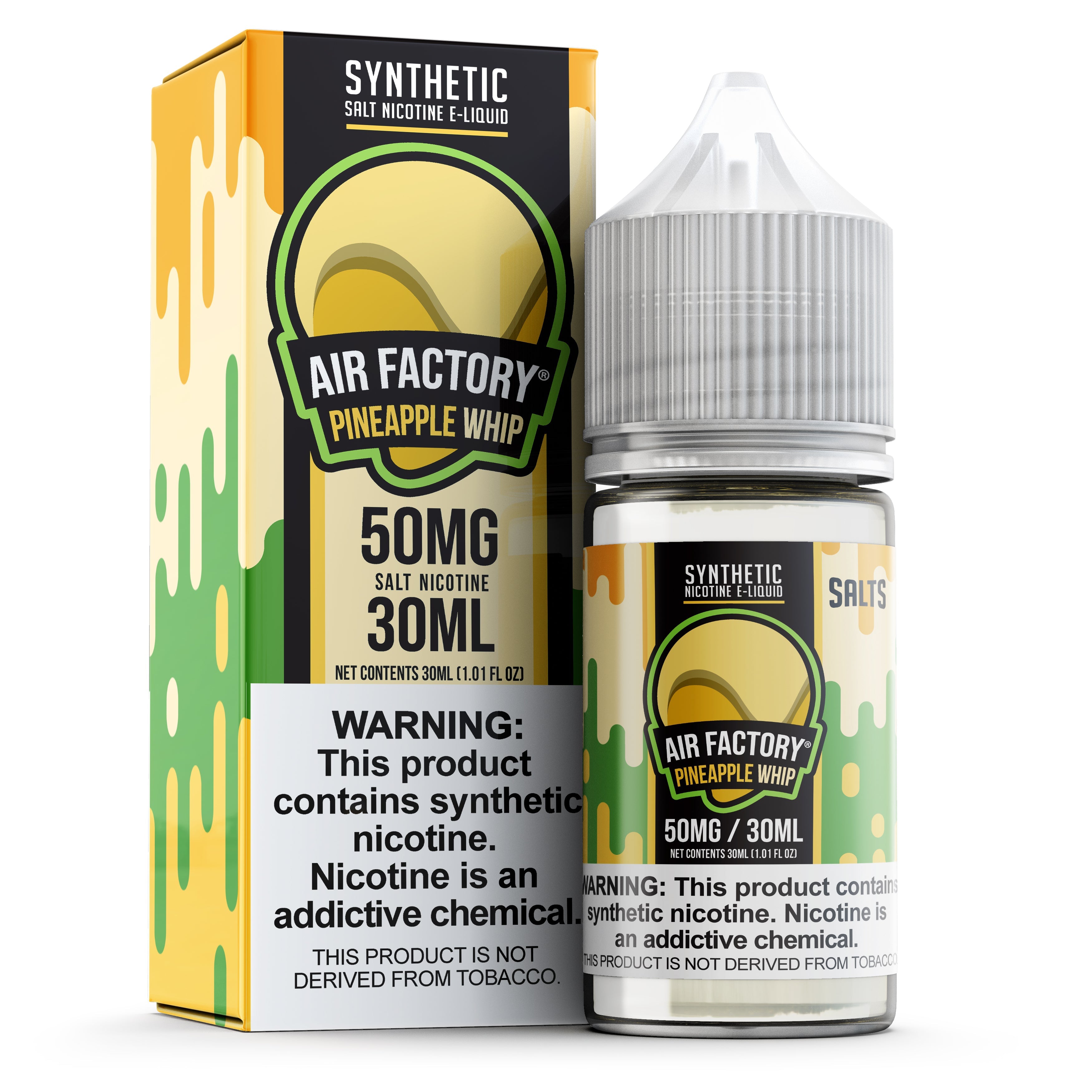 Hawaiian Pineapple (Pineapple Whip) by Air Factory Salt TFN Series 30mL with packaging