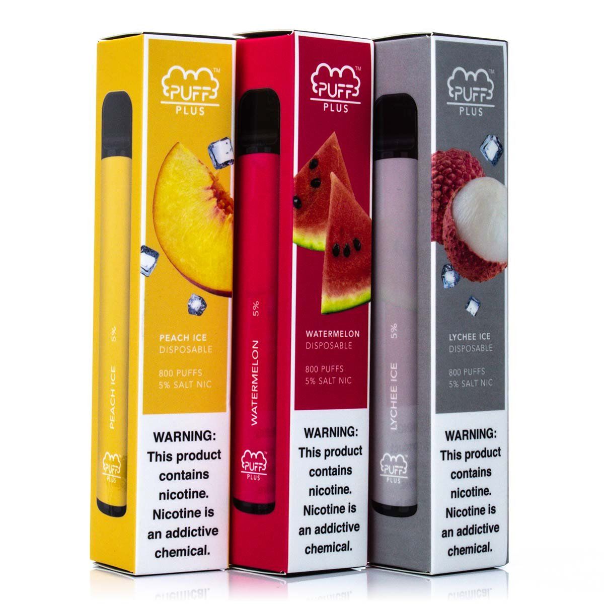 Puff PLUS Disposable E-Cig (Individual) group photo