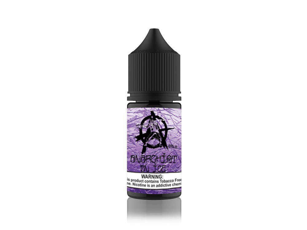 Purple on Ice by Anarchist Tobacco-Free Nicotine Salt 30ml bottle