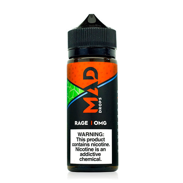 Rage by Mad Drops E-Liquid 120mL bottle