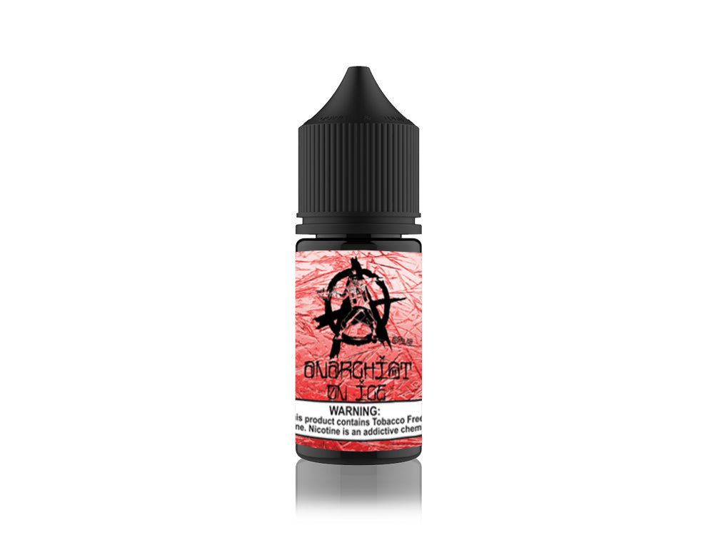 Red on Ice by Anarchist Tobacco-Free Nicotine Salt 30ml bottle