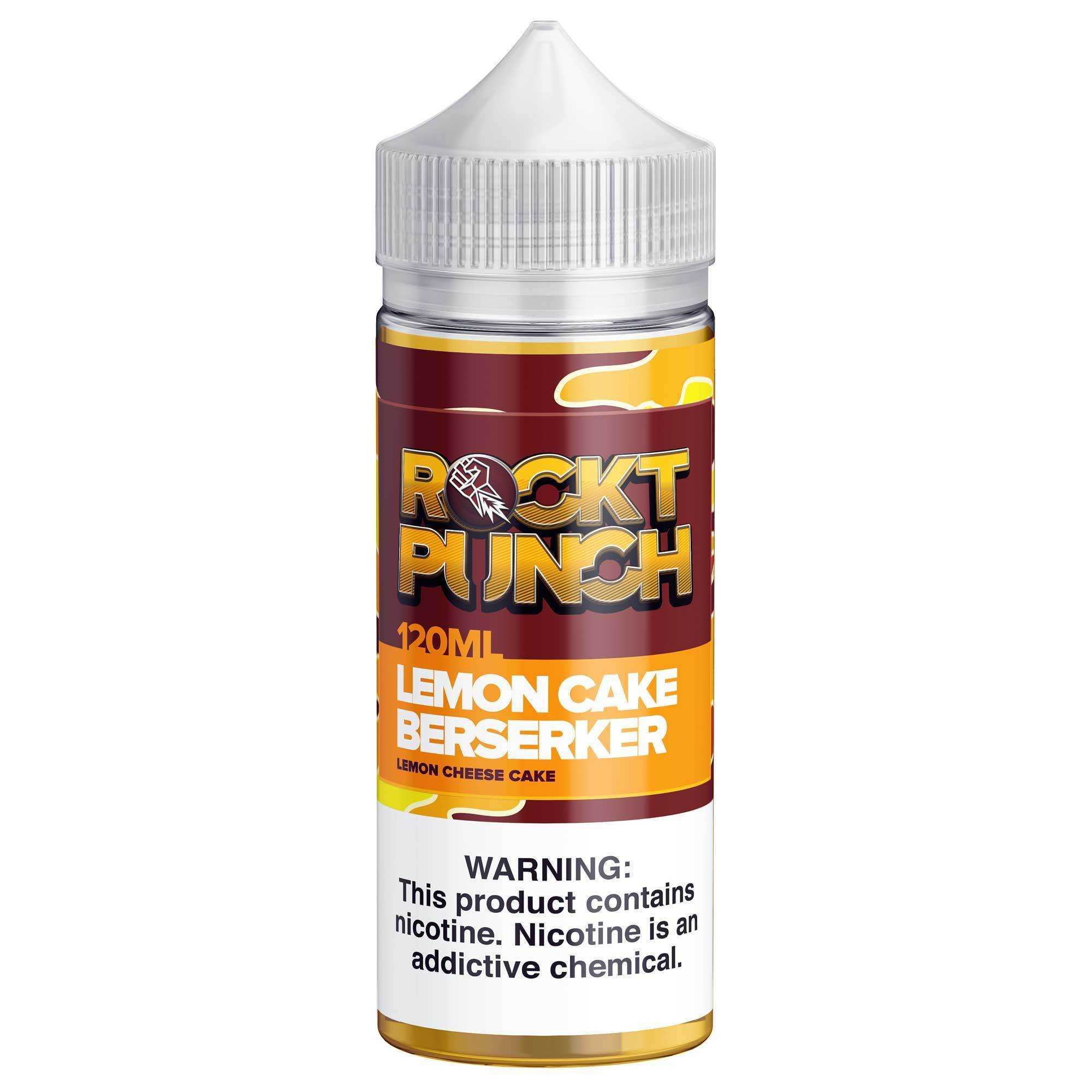 Lemon Cake Berserker cake by ROCKT PUNCH 120ml bottle