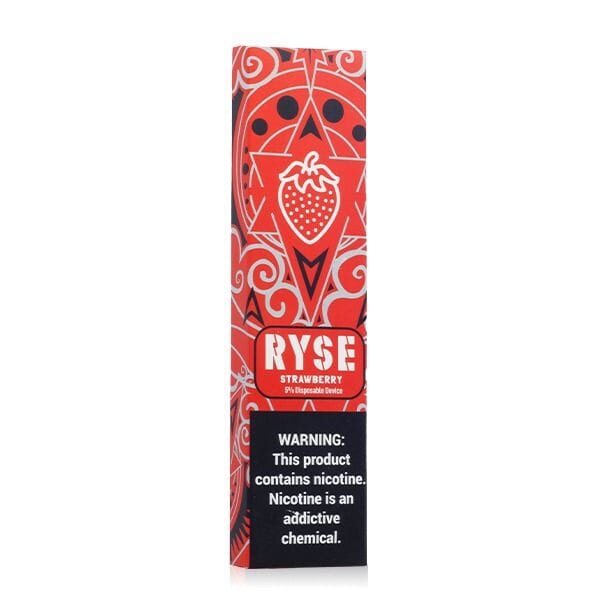 RYSE | Disposable E-Cigs strawberry packaging