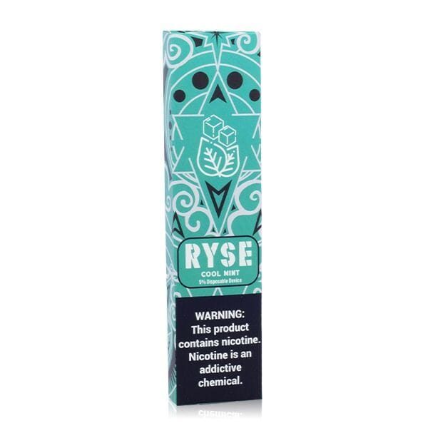 RYSE | Disposable E-Cigs cool mint packaging