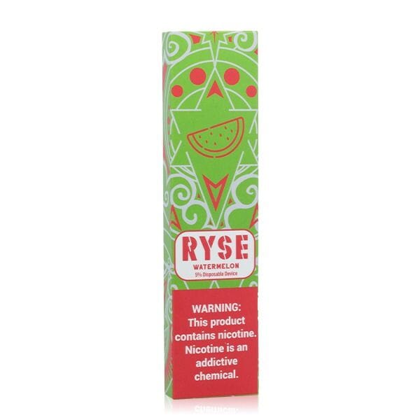 RYSE | Disposable E-Cigs watermelon packaging