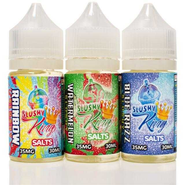 SLUSHY KING SALTS COLLECTION 30ML ELIQUID group photo