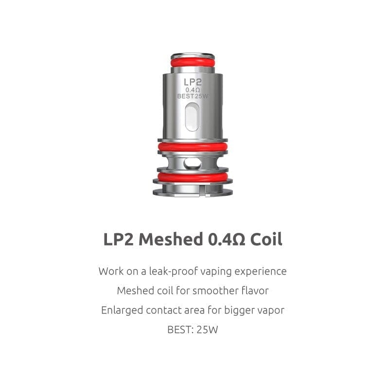 Smok LP2 Coils (5-Pack) - 0.4ohm 25W