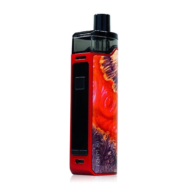 SMOK RPM 80 Kit 80w (Internal Battery) - Red Stab Wood