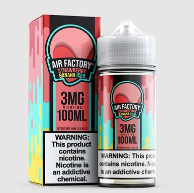 Strawberry Banana Iced by Air Factory TFN Series 100mL with Packaging