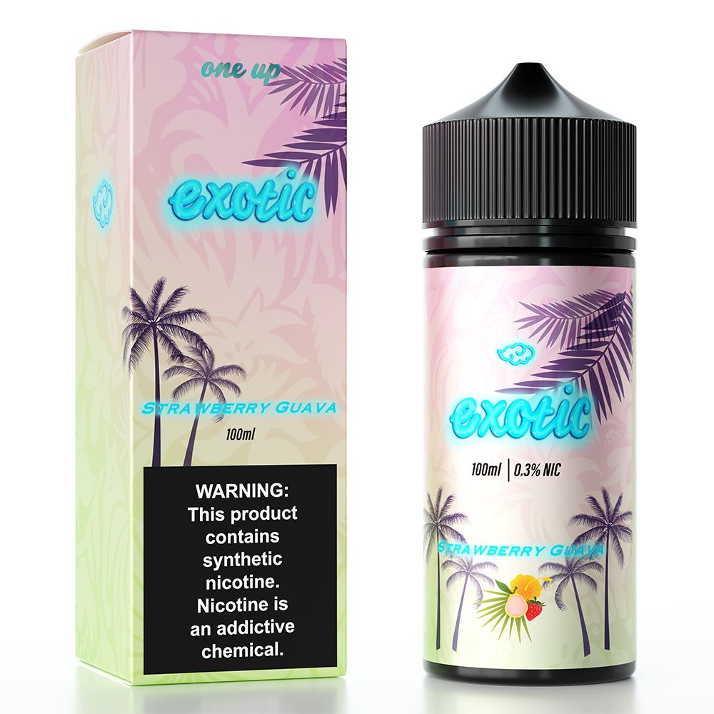 Strawberry Guava by One Up TFN E-Liquid 100mL (Freebase)