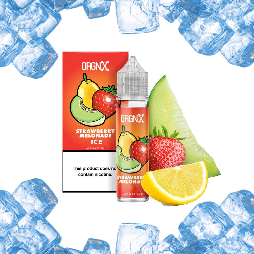 Strawberry Melonade Ice by ORGNX Series 60ml with Packaging