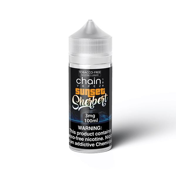 Sunset Sherbert by Chain Vapez 100mL Series Bottle