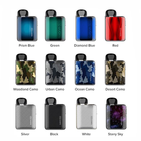 Suorin Ace Pod Kit 15w Group Photo