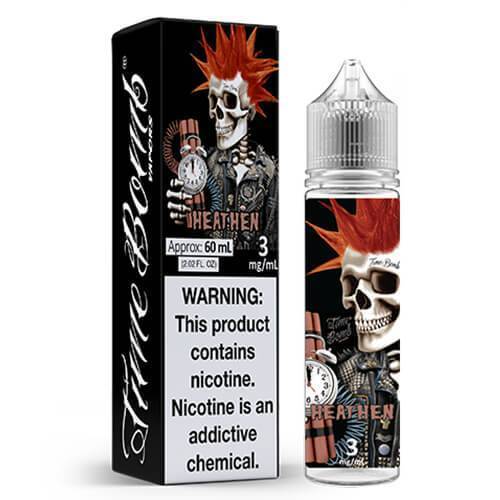 Time Bomb Vapors | Heathen 60ML Eliquid with packaging