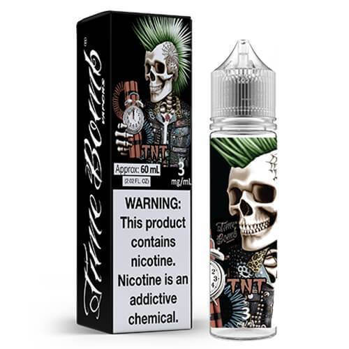 Time Bomb Vapors | TNT 60ML Eliquid with packaging