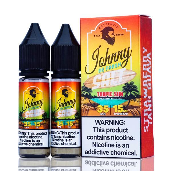 Tropic Sun by Johnny AppleVapes Salt (x2 15mL) with packaging