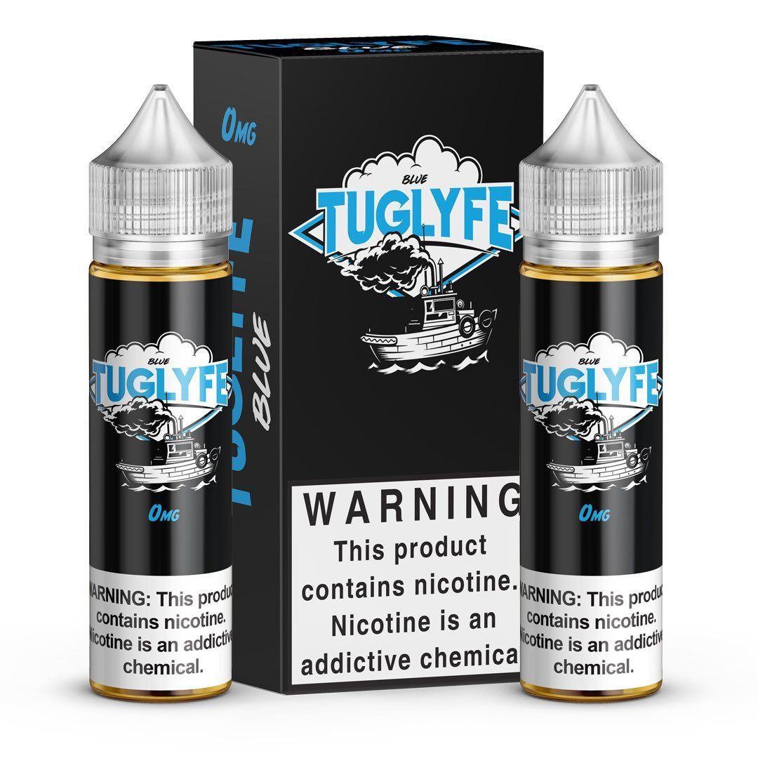 Blue by TUGLYFE E-Liquid 120ml with packaging