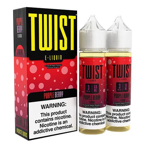 Purple Berry by Twist E-Liquids 120ml with packaging